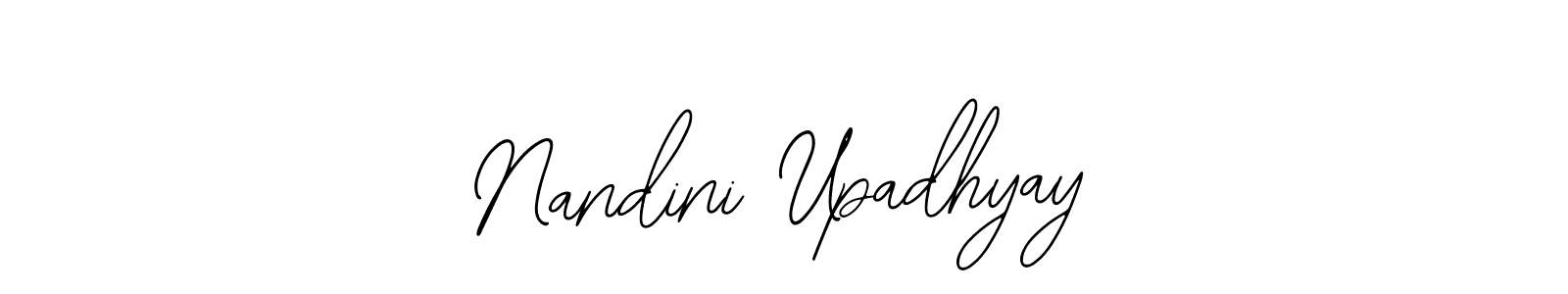 Create a beautiful signature design for name Nandini Upadhyay. With this signature (Bearetta-2O07w) fonts, you can make a handwritten signature for free. Nandini Upadhyay signature style 12 images and pictures png