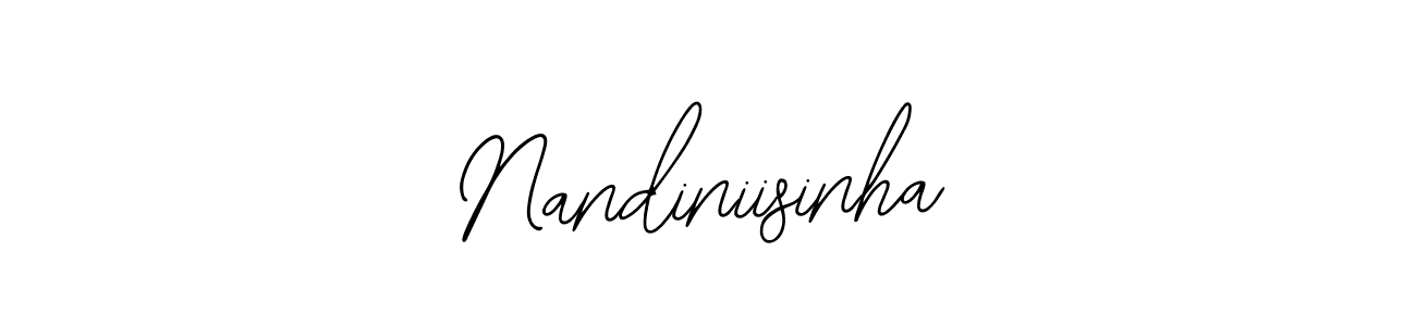 Make a beautiful signature design for name Nandiniisinha. With this signature (Bearetta-2O07w) style, you can create a handwritten signature for free. Nandiniisinha signature style 12 images and pictures png