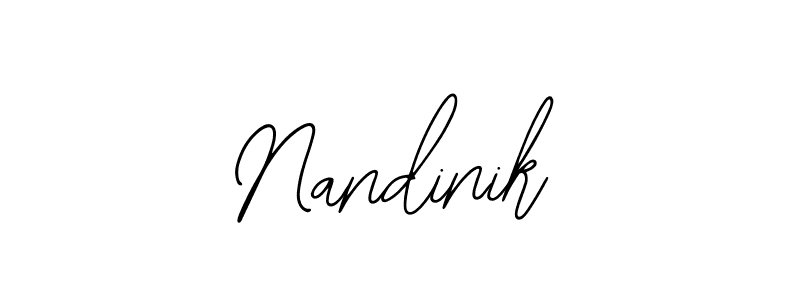 How to Draw Nandinik signature style? Bearetta-2O07w is a latest design signature styles for name Nandinik. Nandinik signature style 12 images and pictures png