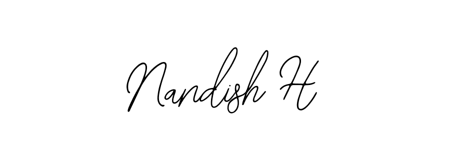 See photos of Nandish H official signature by Spectra . Check more albums & portfolios. Read reviews & check more about Bearetta-2O07w font. Nandish H signature style 12 images and pictures png