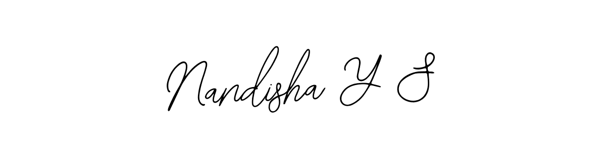 Also we have Nandisha Y S name is the best signature style. Create professional handwritten signature collection using Bearetta-2O07w autograph style. Nandisha Y S signature style 12 images and pictures png