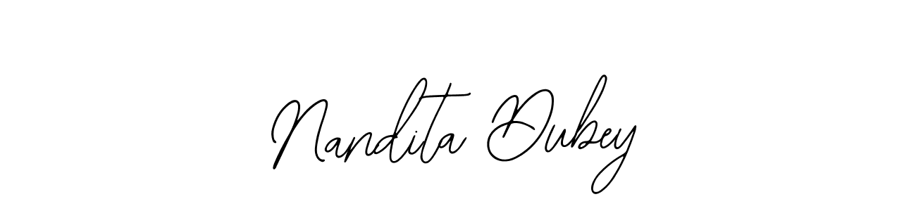 Make a short Nandita Dubey signature style. Manage your documents anywhere anytime using Bearetta-2O07w. Create and add eSignatures, submit forms, share and send files easily. Nandita Dubey signature style 12 images and pictures png