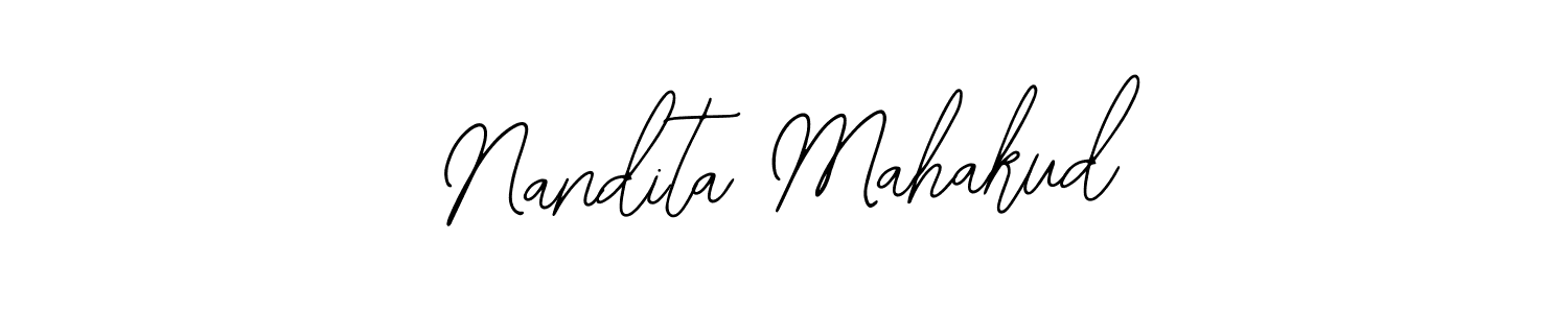Also we have Nandita Mahakud name is the best signature style. Create professional handwritten signature collection using Bearetta-2O07w autograph style. Nandita Mahakud signature style 12 images and pictures png