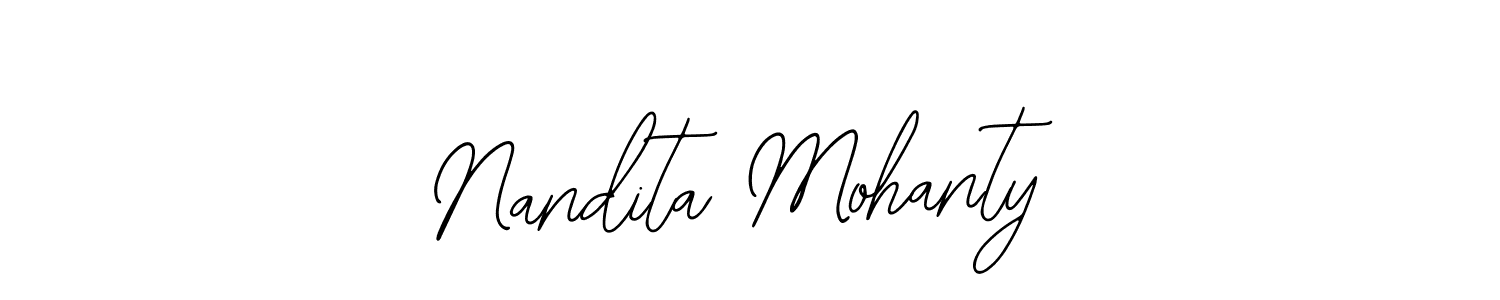 Similarly Bearetta-2O07w is the best handwritten signature design. Signature creator online .You can use it as an online autograph creator for name Nandita Mohanty. Nandita Mohanty signature style 12 images and pictures png