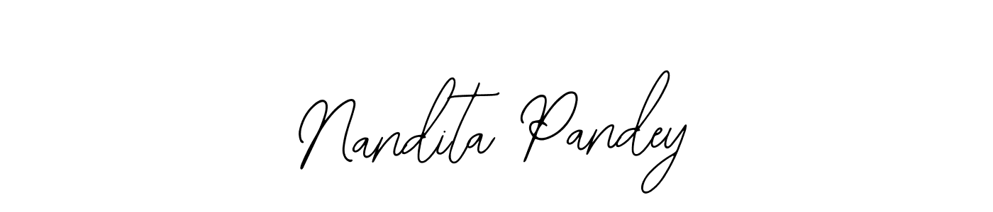 Make a beautiful signature design for name Nandita Pandey. With this signature (Bearetta-2O07w) style, you can create a handwritten signature for free. Nandita Pandey signature style 12 images and pictures png
