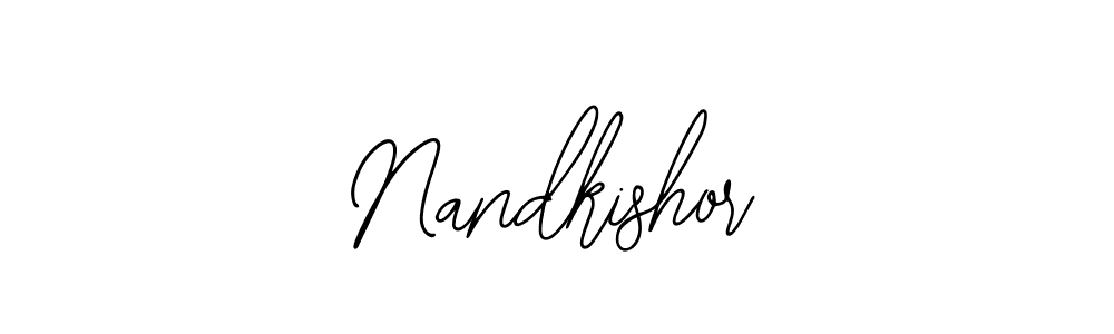 Nandkishor stylish signature style. Best Handwritten Sign (Bearetta-2O07w) for my name. Handwritten Signature Collection Ideas for my name Nandkishor. Nandkishor signature style 12 images and pictures png