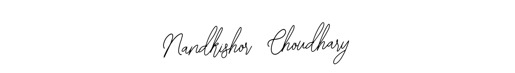 Nandkishor  Choudhary stylish signature style. Best Handwritten Sign (Bearetta-2O07w) for my name. Handwritten Signature Collection Ideas for my name Nandkishor  Choudhary. Nandkishor  Choudhary signature style 12 images and pictures png