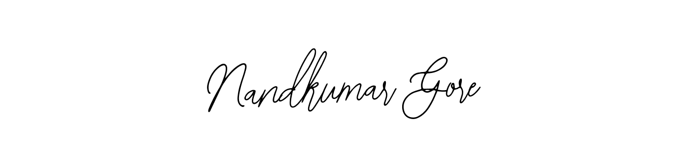 Nandkumar Gore stylish signature style. Best Handwritten Sign (Bearetta-2O07w) for my name. Handwritten Signature Collection Ideas for my name Nandkumar Gore. Nandkumar Gore signature style 12 images and pictures png