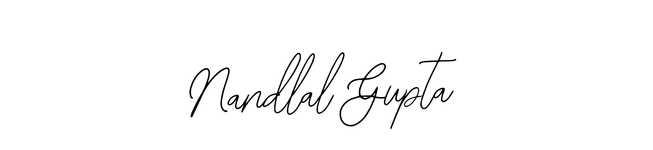 You can use this online signature creator to create a handwritten signature for the name Nandlal Gupta. This is the best online autograph maker. Nandlal Gupta signature style 12 images and pictures png