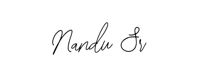 Check out images of Autograph of Nandu Sr name. Actor Nandu Sr Signature Style. Bearetta-2O07w is a professional sign style online. Nandu Sr signature style 12 images and pictures png