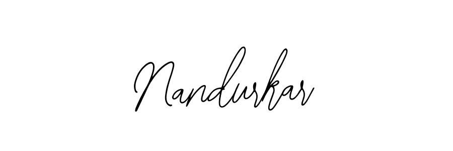 How to make Nandurkar signature? Bearetta-2O07w is a professional autograph style. Create handwritten signature for Nandurkar name. Nandurkar signature style 12 images and pictures png