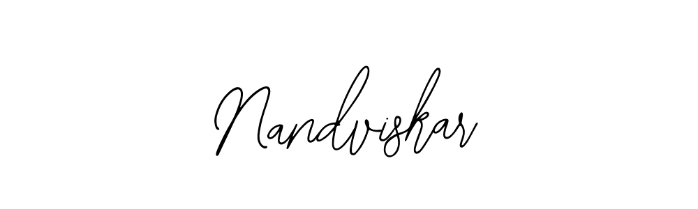 Create a beautiful signature design for name Nandviskar. With this signature (Bearetta-2O07w) fonts, you can make a handwritten signature for free. Nandviskar signature style 12 images and pictures png