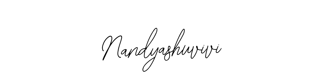 Make a beautiful signature design for name Nandyashuvivi. With this signature (Bearetta-2O07w) style, you can create a handwritten signature for free. Nandyashuvivi signature style 12 images and pictures png