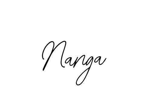How to Draw Nanga signature style? Bearetta-2O07w is a latest design signature styles for name Nanga. Nanga signature style 12 images and pictures png