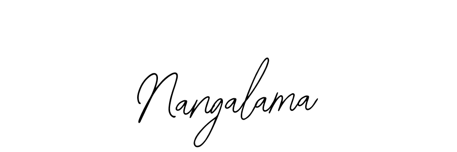 Once you've used our free online signature maker to create your best signature Bearetta-2O07w style, it's time to enjoy all of the benefits that Nangalama name signing documents. Nangalama signature style 12 images and pictures png