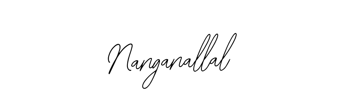 The best way (Bearetta-2O07w) to make a short signature is to pick only two or three words in your name. The name Nanganallal include a total of six letters. For converting this name. Nanganallal signature style 12 images and pictures png