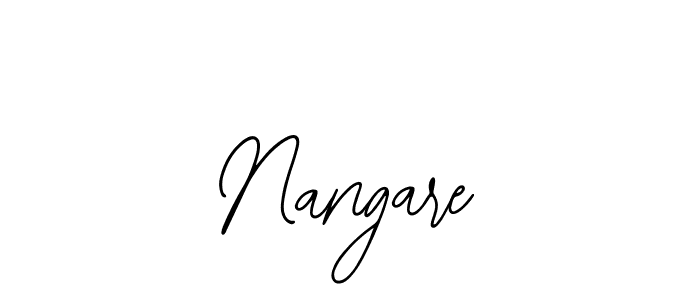 The best way (Bearetta-2O07w) to make a short signature is to pick only two or three words in your name. The name Nangare include a total of six letters. For converting this name. Nangare signature style 12 images and pictures png