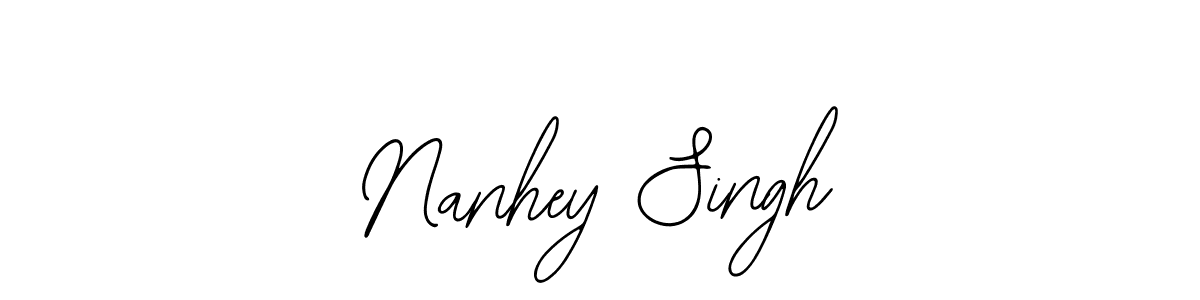 Also we have Nanhey Singh name is the best signature style. Create professional handwritten signature collection using Bearetta-2O07w autograph style. Nanhey Singh signature style 12 images and pictures png