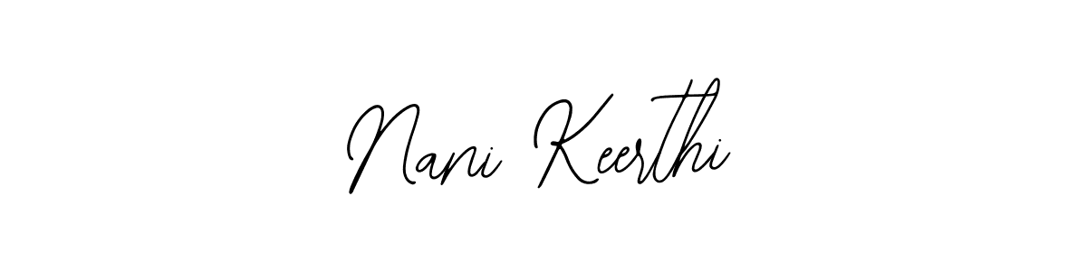 Make a beautiful signature design for name Nani Keerthi. Use this online signature maker to create a handwritten signature for free. Nani Keerthi signature style 12 images and pictures png