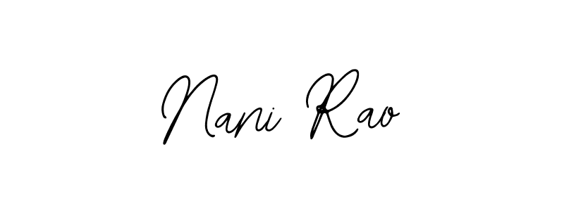 How to Draw Nani Rao signature style? Bearetta-2O07w is a latest design signature styles for name Nani Rao. Nani Rao signature style 12 images and pictures png