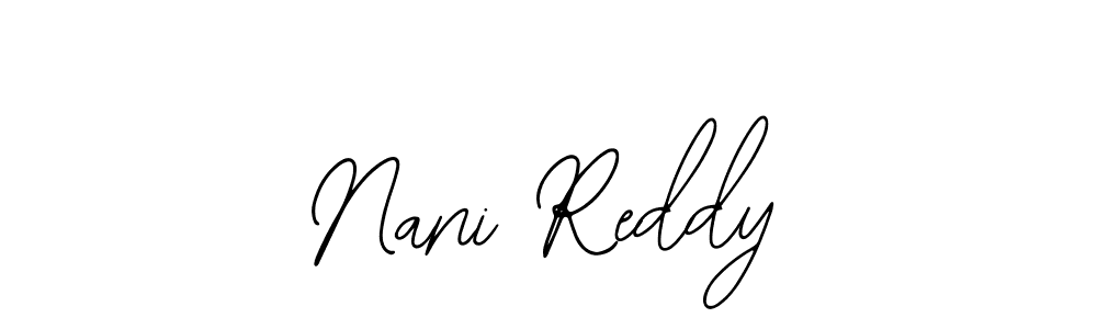 Once you've used our free online signature maker to create your best signature Bearetta-2O07w style, it's time to enjoy all of the benefits that Nani Reddy name signing documents. Nani Reddy signature style 12 images and pictures png