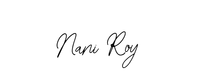 Make a beautiful signature design for name Nani Roy. Use this online signature maker to create a handwritten signature for free. Nani Roy signature style 12 images and pictures png