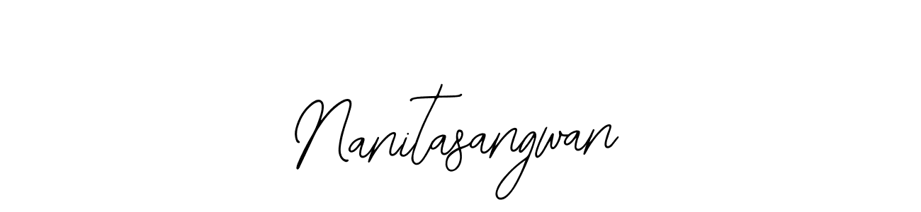 if you are searching for the best signature style for your name Nanitasangwan. so please give up your signature search. here we have designed multiple signature styles  using Bearetta-2O07w. Nanitasangwan signature style 12 images and pictures png