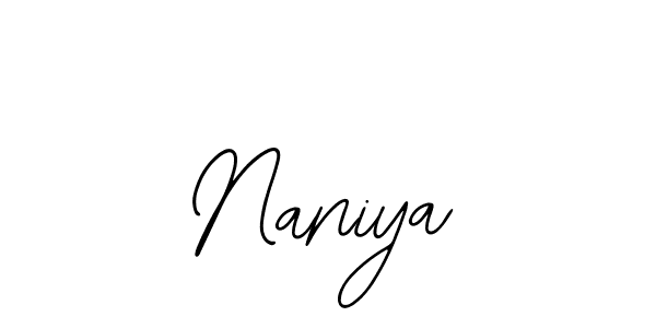 Make a beautiful signature design for name Naniya. With this signature (Bearetta-2O07w) style, you can create a handwritten signature for free. Naniya signature style 12 images and pictures png