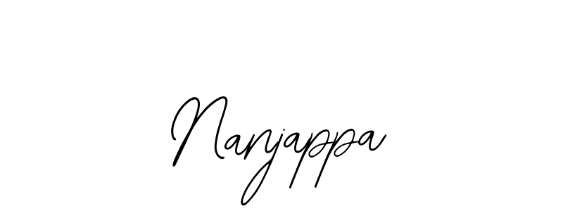 if you are searching for the best signature style for your name Nanjappa. so please give up your signature search. here we have designed multiple signature styles  using Bearetta-2O07w. Nanjappa signature style 12 images and pictures png