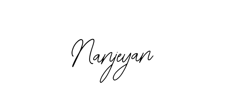 Design your own signature with our free online signature maker. With this signature software, you can create a handwritten (Bearetta-2O07w) signature for name Nanjeyan. Nanjeyan signature style 12 images and pictures png