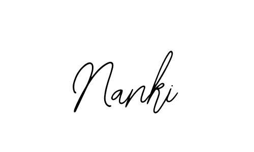 Make a beautiful signature design for name Nanki. With this signature (Bearetta-2O07w) style, you can create a handwritten signature for free. Nanki signature style 12 images and pictures png