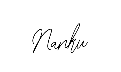 How to make Nanku name signature. Use Bearetta-2O07w style for creating short signs online. This is the latest handwritten sign. Nanku signature style 12 images and pictures png