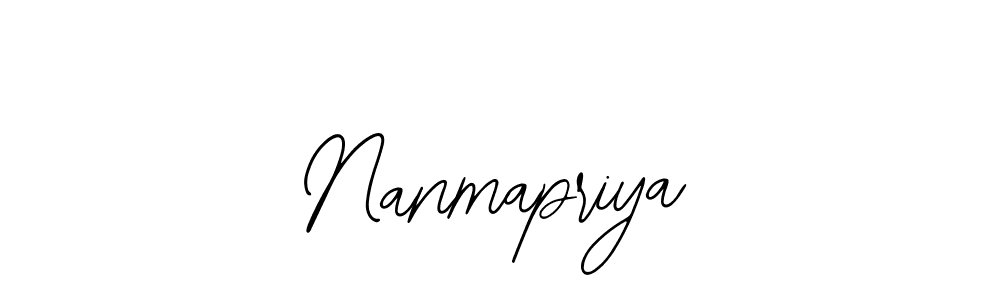 How to make Nanmapriya signature? Bearetta-2O07w is a professional autograph style. Create handwritten signature for Nanmapriya name. Nanmapriya signature style 12 images and pictures png