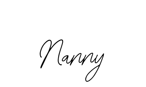 Make a beautiful signature design for name Nanny. With this signature (Bearetta-2O07w) style, you can create a handwritten signature for free. Nanny signature style 12 images and pictures png