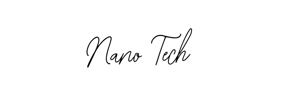 Also we have Nano Tech name is the best signature style. Create professional handwritten signature collection using Bearetta-2O07w autograph style. Nano Tech signature style 12 images and pictures png