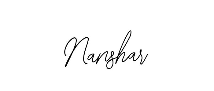 Here are the top 10 professional signature styles for the name Nanshar. These are the best autograph styles you can use for your name. Nanshar signature style 12 images and pictures png