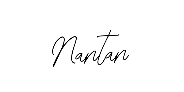 How to make Nantan name signature. Use Bearetta-2O07w style for creating short signs online. This is the latest handwritten sign. Nantan signature style 12 images and pictures png