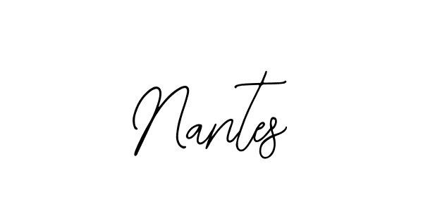 Make a beautiful signature design for name Nantes. With this signature (Bearetta-2O07w) style, you can create a handwritten signature for free. Nantes signature style 12 images and pictures png