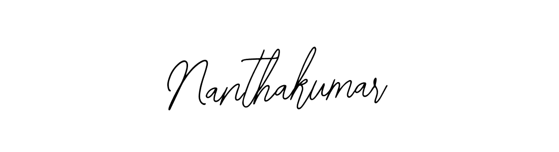 You should practise on your own different ways (Bearetta-2O07w) to write your name (Nanthakumar) in signature. don't let someone else do it for you. Nanthakumar signature style 12 images and pictures png