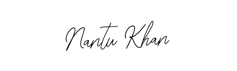 if you are searching for the best signature style for your name Nantu Khan. so please give up your signature search. here we have designed multiple signature styles  using Bearetta-2O07w. Nantu Khan signature style 12 images and pictures png