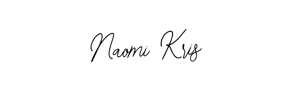 Use a signature maker to create a handwritten signature online. With this signature software, you can design (Bearetta-2O07w) your own signature for name Naomi Kris. Naomi Kris signature style 12 images and pictures png