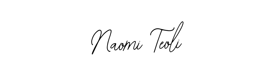 See photos of Naomi Teoli official signature by Spectra . Check more albums & portfolios. Read reviews & check more about Bearetta-2O07w font. Naomi Teoli signature style 12 images and pictures png