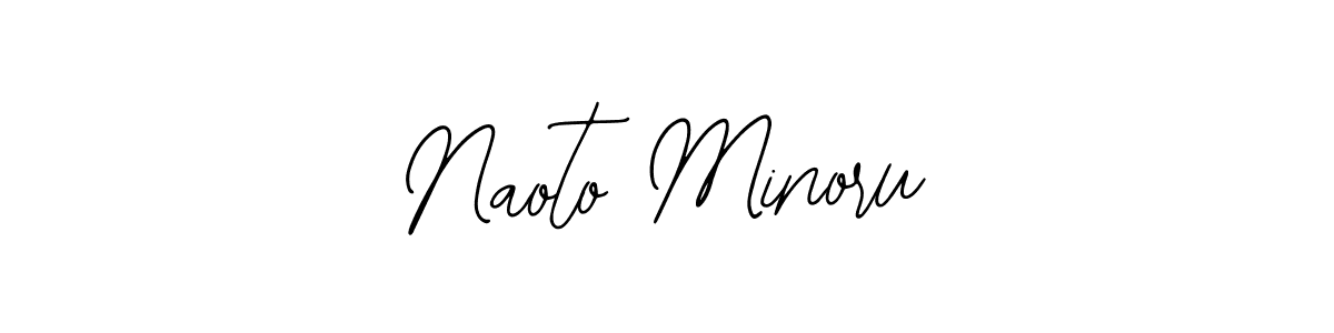 How to make Naoto Minoru signature? Bearetta-2O07w is a professional autograph style. Create handwritten signature for Naoto Minoru name. Naoto Minoru signature style 12 images and pictures png
