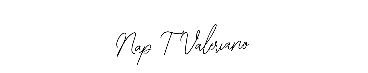 Also we have Nap T Valeriano name is the best signature style. Create professional handwritten signature collection using Bearetta-2O07w autograph style. Nap T Valeriano signature style 12 images and pictures png