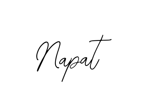 Use a signature maker to create a handwritten signature online. With this signature software, you can design (Bearetta-2O07w) your own signature for name Napat. Napat signature style 12 images and pictures png