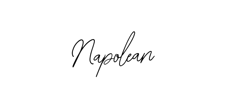 You should practise on your own different ways (Bearetta-2O07w) to write your name (Napolean) in signature. don't let someone else do it for you. Napolean signature style 12 images and pictures png