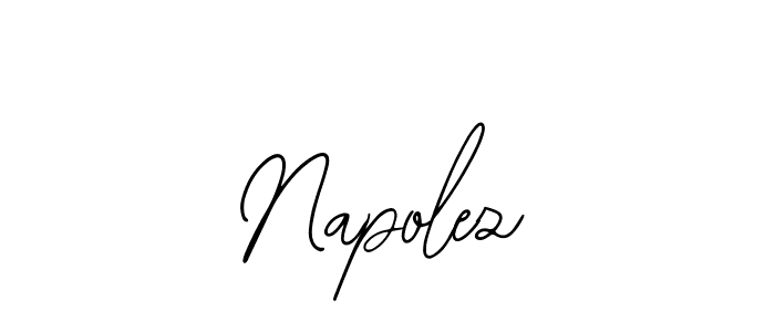 Create a beautiful signature design for name Napolez. With this signature (Bearetta-2O07w) fonts, you can make a handwritten signature for free. Napolez signature style 12 images and pictures png