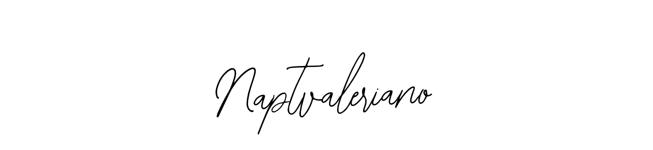 How to make Naptvaleriano name signature. Use Bearetta-2O07w style for creating short signs online. This is the latest handwritten sign. Naptvaleriano signature style 12 images and pictures png