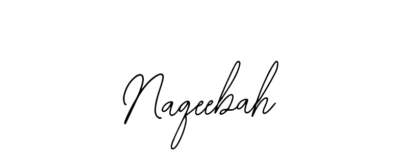 Design your own signature with our free online signature maker. With this signature software, you can create a handwritten (Bearetta-2O07w) signature for name Naqeebah. Naqeebah signature style 12 images and pictures png