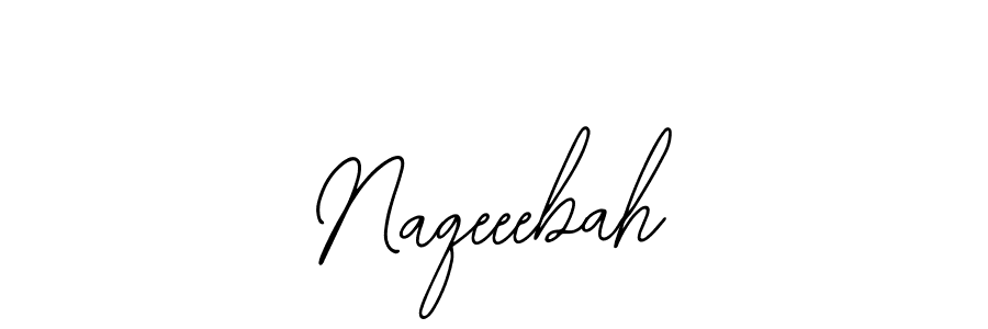 How to make Naqeeebah signature? Bearetta-2O07w is a professional autograph style. Create handwritten signature for Naqeeebah name. Naqeeebah signature style 12 images and pictures png